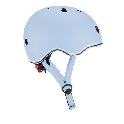 Casco GO UP Lights azul pastel