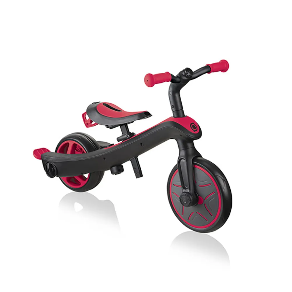  Globber Go Up Sporty, Patinete 3 en 1 para niños pequeños y  niños, Bicicleta de paseo para niños pequeños y niños