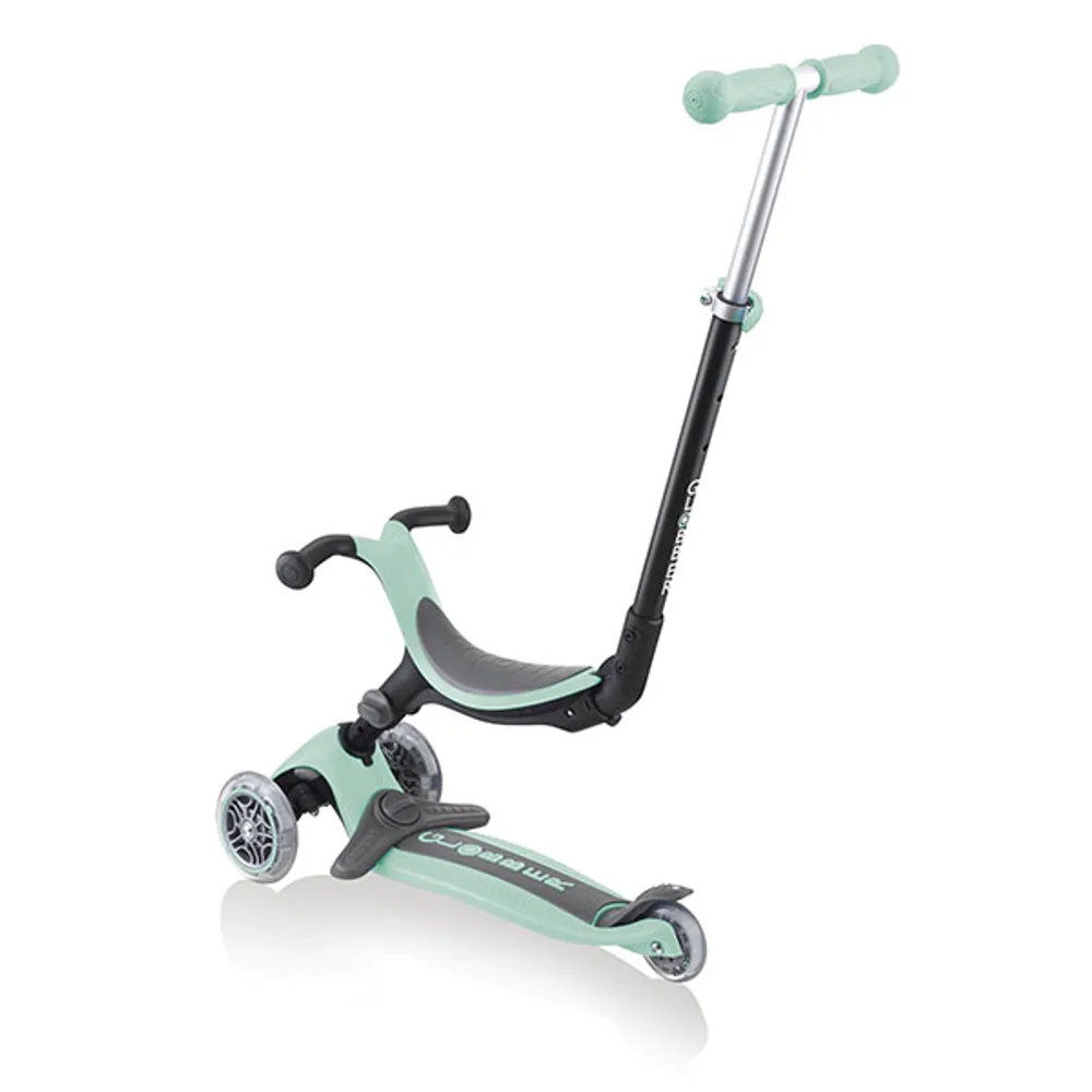 Patinete plegable Globber verde lima