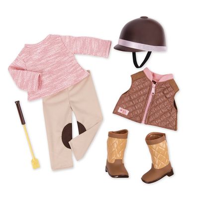 Deluxe Fashion conjunto equitación para muñeca