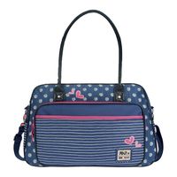 Bolso cambiador Pret denimized navy