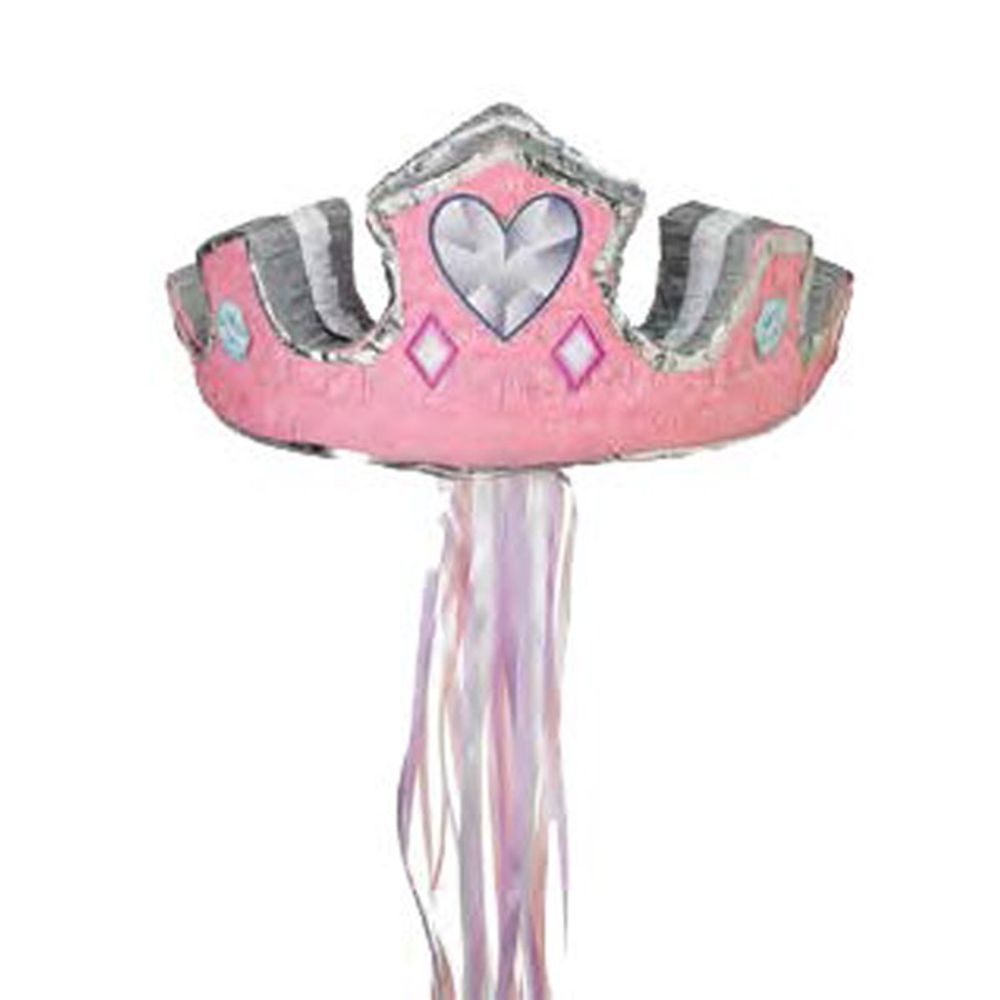 Piñata tiara rosa