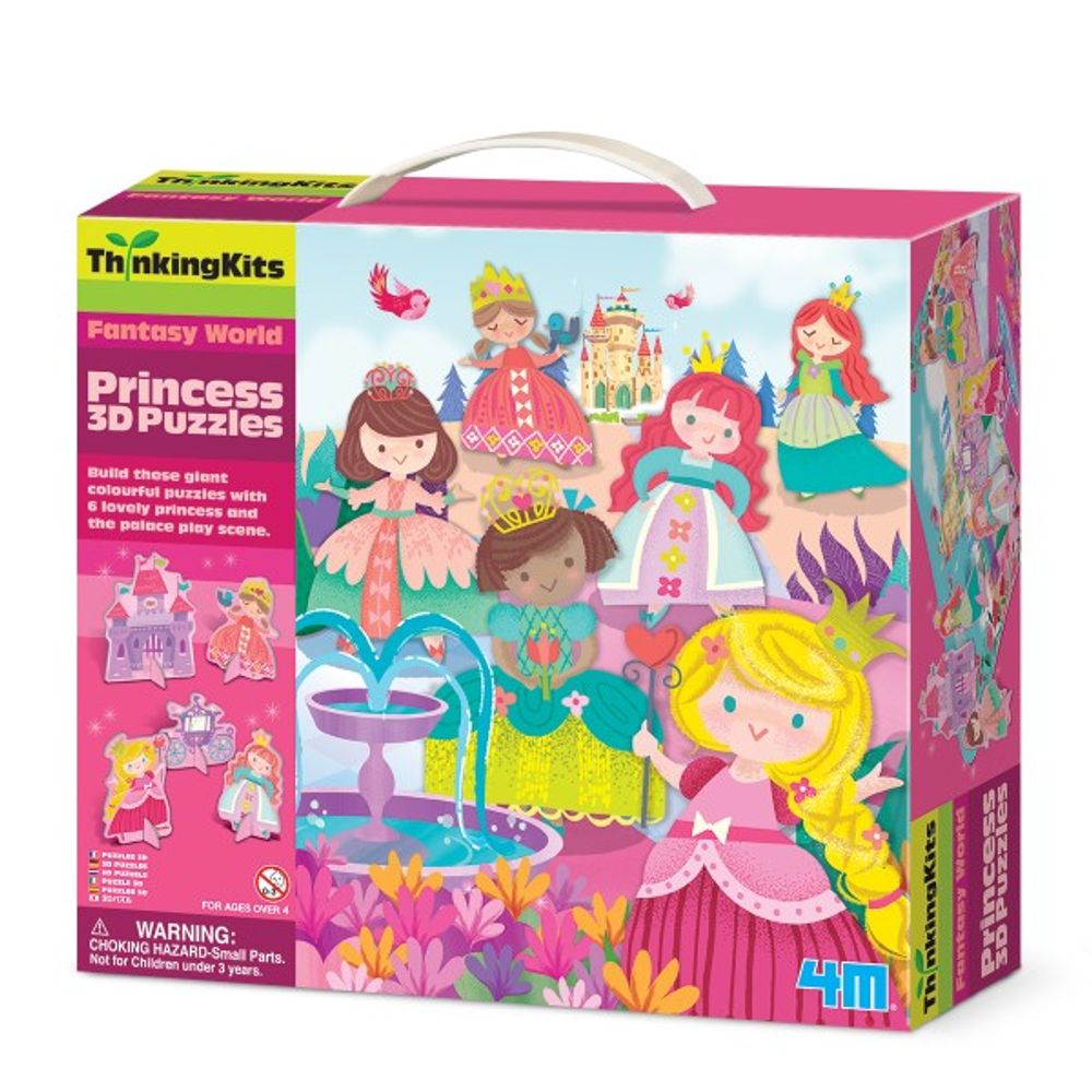 Thinking Kits puzzle 3D princesas