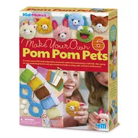 Taller para crear animalitos pom pom