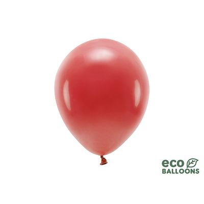 Globos rojo eco 100 unidades