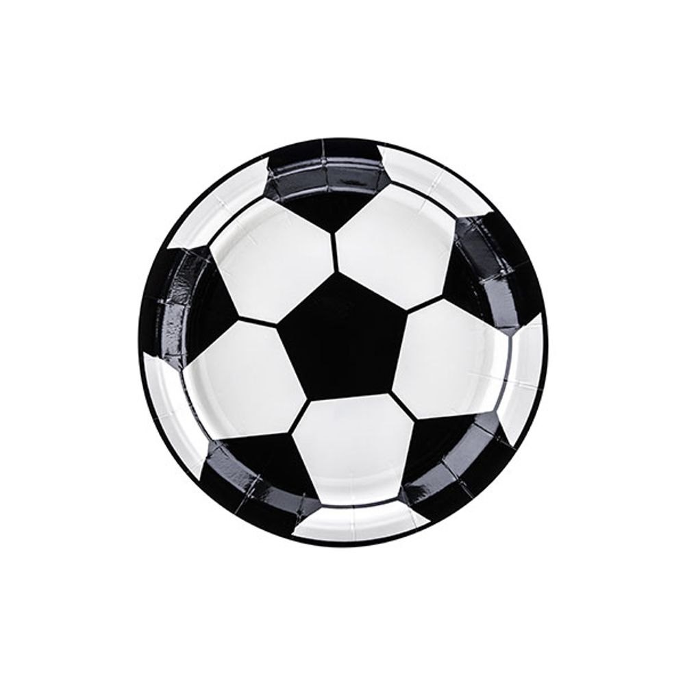 Platos pelota de fútbol