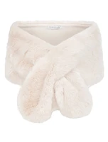 Laura Faux Fur Wrap