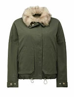 Elle short parka