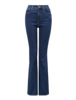 Farrah High-Rise Skinny Flare Jeans