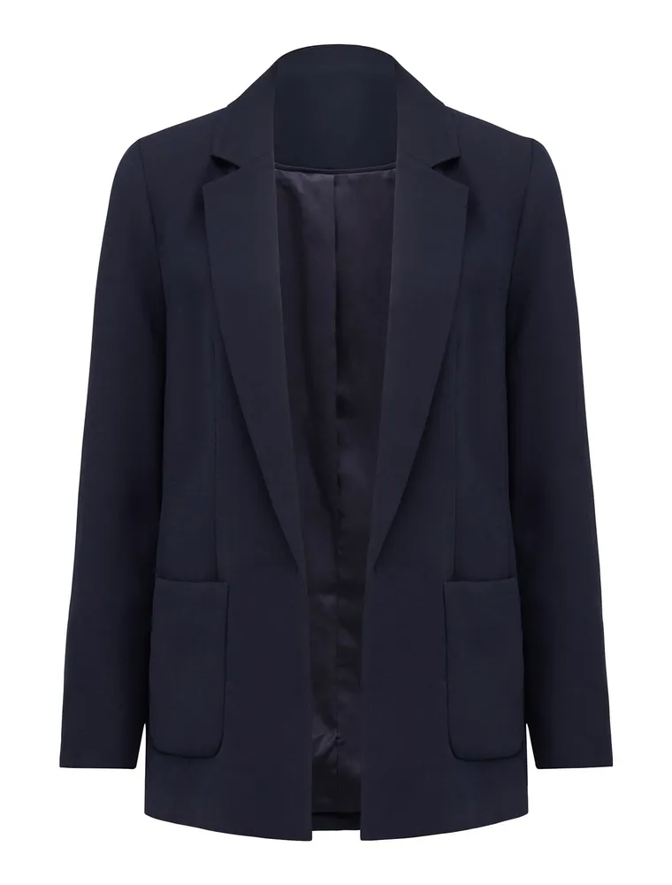 Tess Boyfriend Blazer Navy - 0 to 12 Women's Blazers