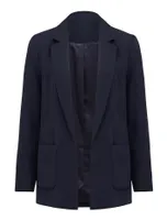 Tess Boyfriend Blazer Navy - 0 to 12 Women's Blazers