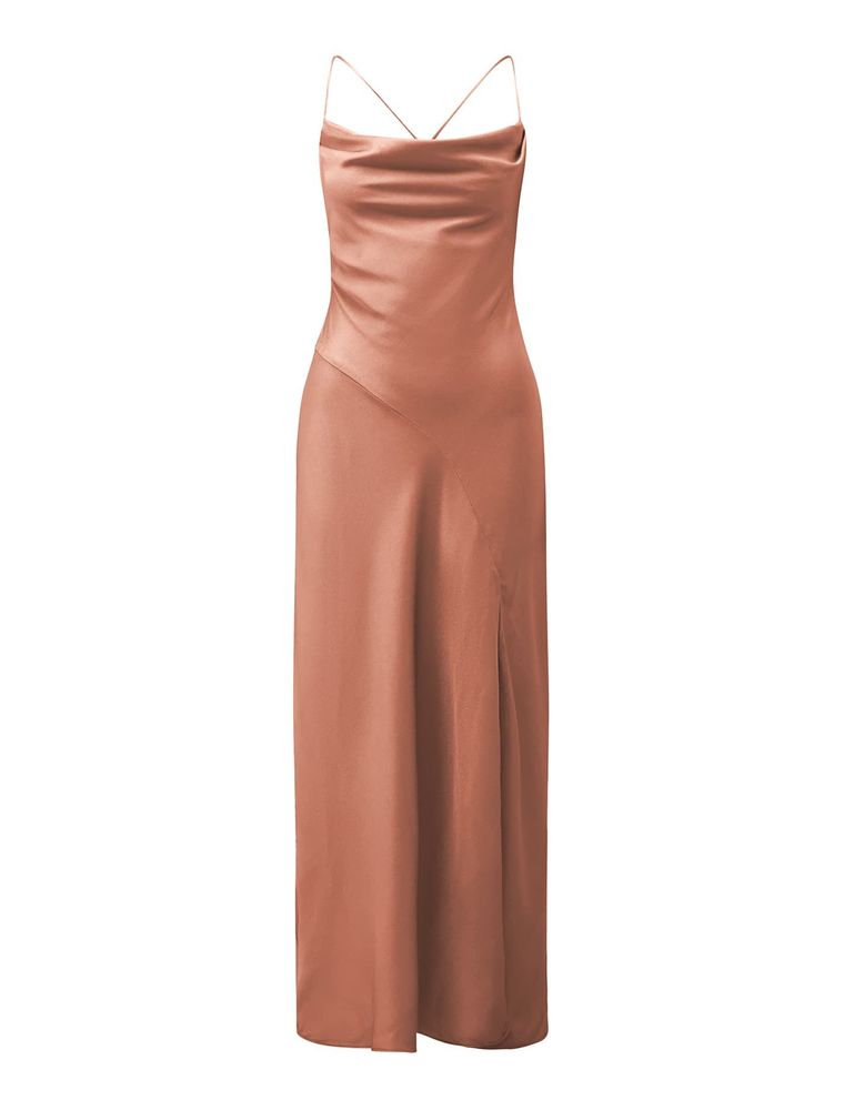 Blair Petite Back Detail Maxi Dress