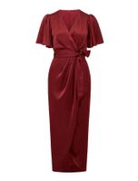 Carolina Satin Midi Dress