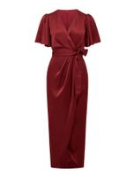 Carolina Petite Satin Midi Dress