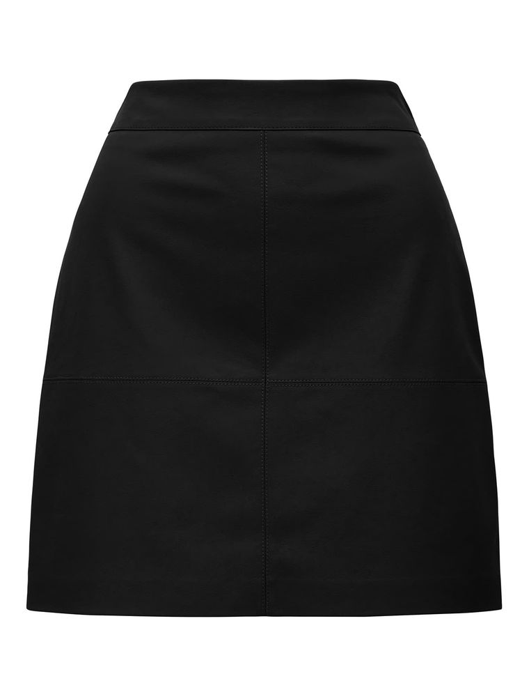 Ellen Vegan Leather Mini Skirt
