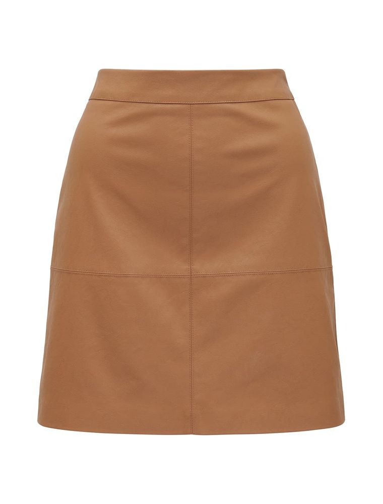 Ellen Vegan Leather Mini Skirt