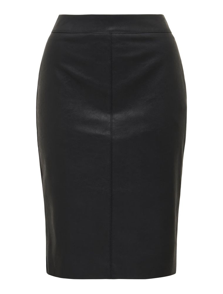 Carla Vegan Leather Skirt