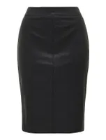 Carla Vegan Leather Midi Skirt - Women's Fashion | Ever New