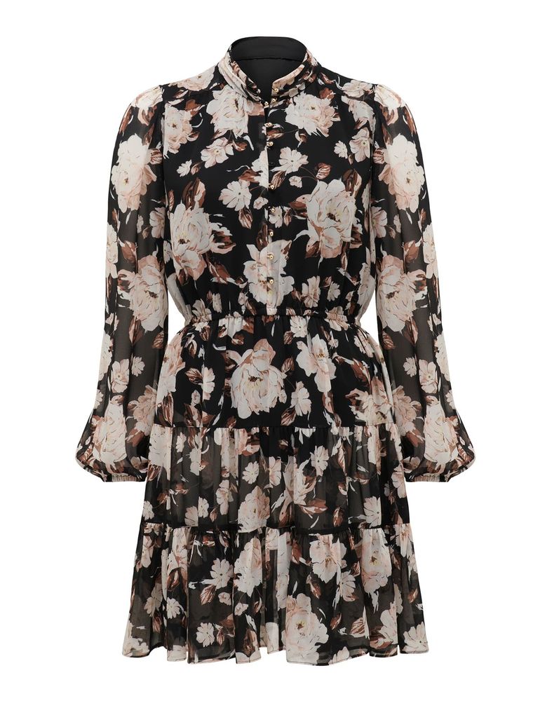 Faye Tiered Skater Dress