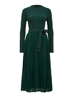 Penelope Woven Mix Knit Dress