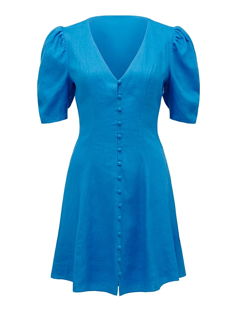 Rowan Linen Tea Dress