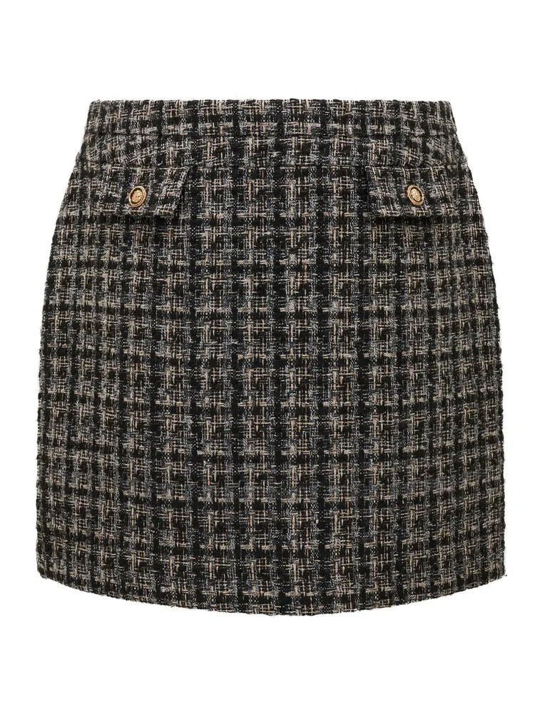 Michelle Curve Boucle Mini Skirt - Women's Fashion | Ever New