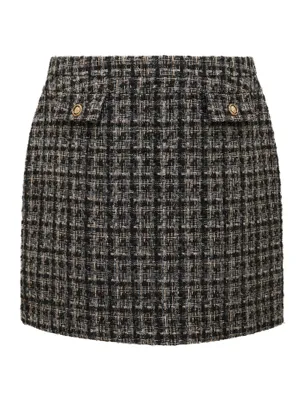 Michelle Curve Boucle Mini Skirt - Women's Fashion | Ever New