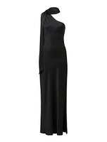 Remington Asymm Scarf Dress