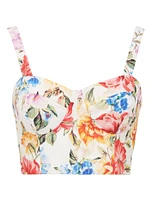 Jennifer Printed Bustier