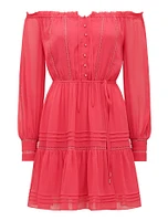 Gisele Off Shoulder Mini Dress
