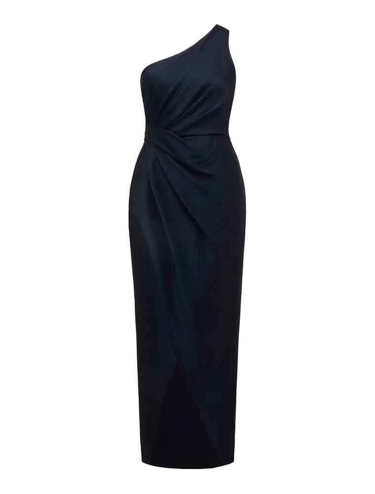 Melissa Petite One Shoulder Dress