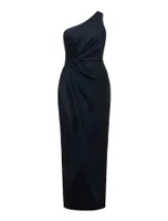 Melissa Petite One Shoulder Dress