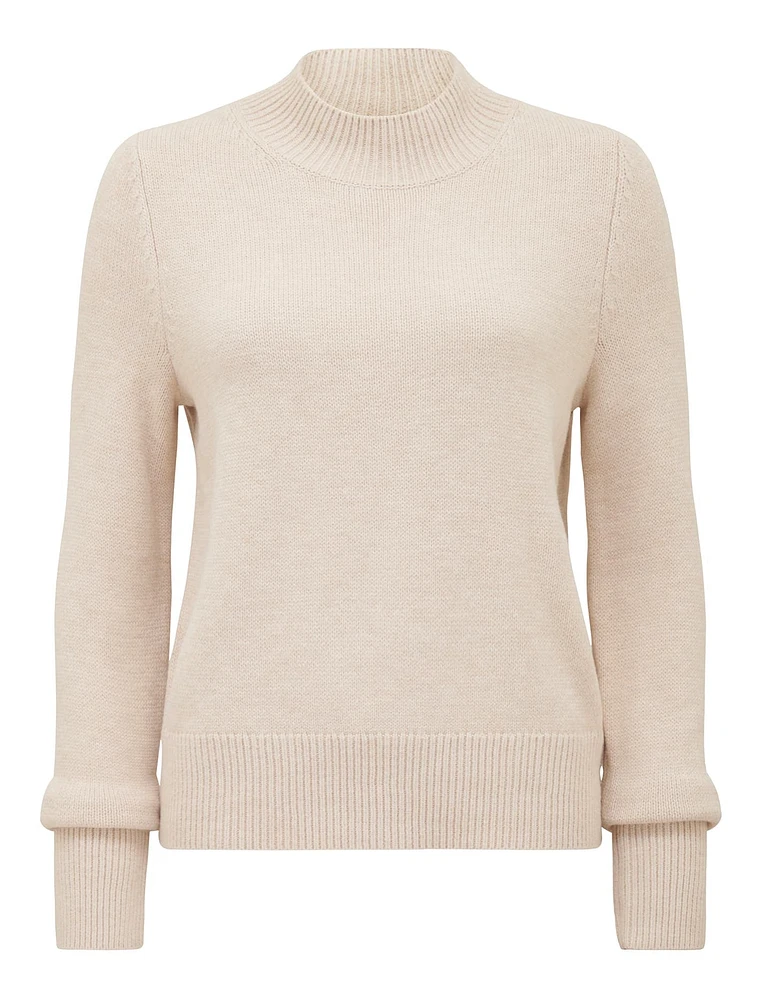 Poppy Stand Neck Sweater