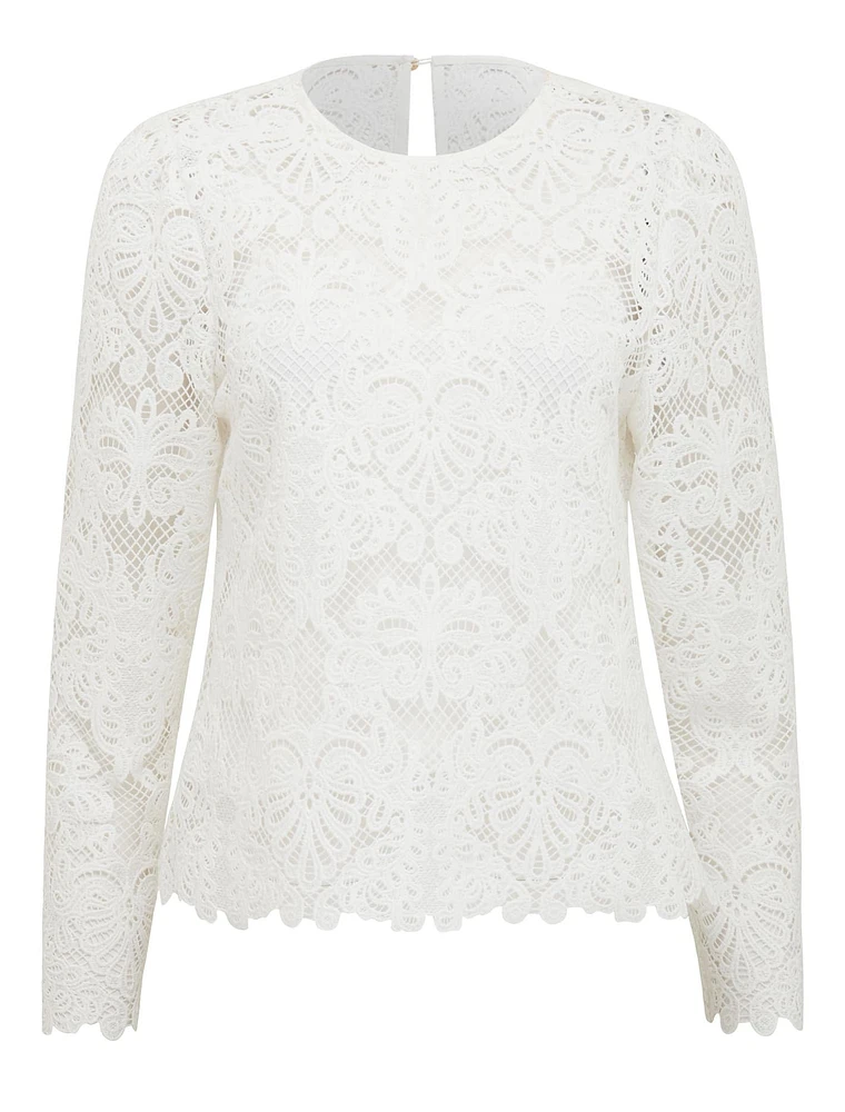 Lucille Lace Top