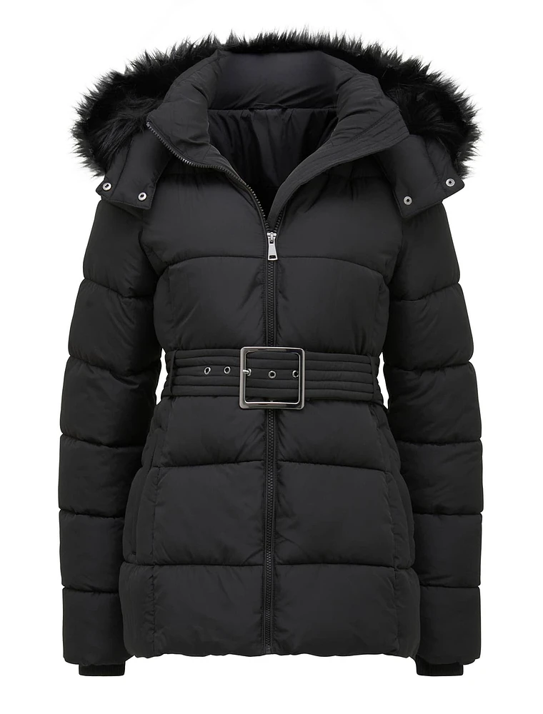 Dannie Mid Length Puffer Coat