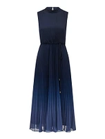 Phillipa Petite Pleated Midi Dress