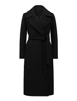 Amanda Belted Wrap Coat