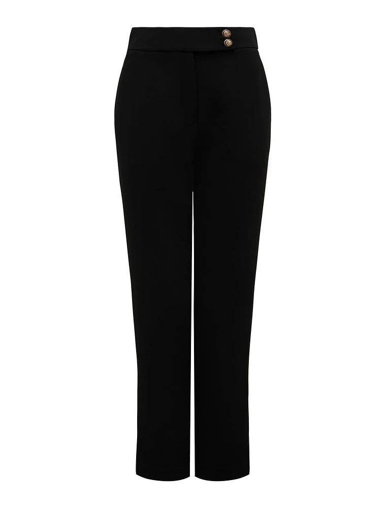 Kylie Button Cigarette Pant