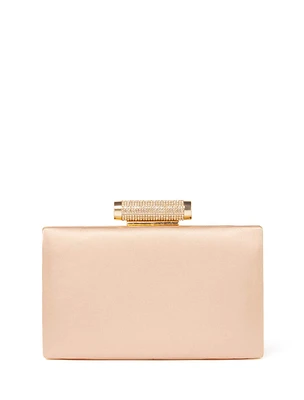 Jacqui Crystal Clasp Hardcase Clutch