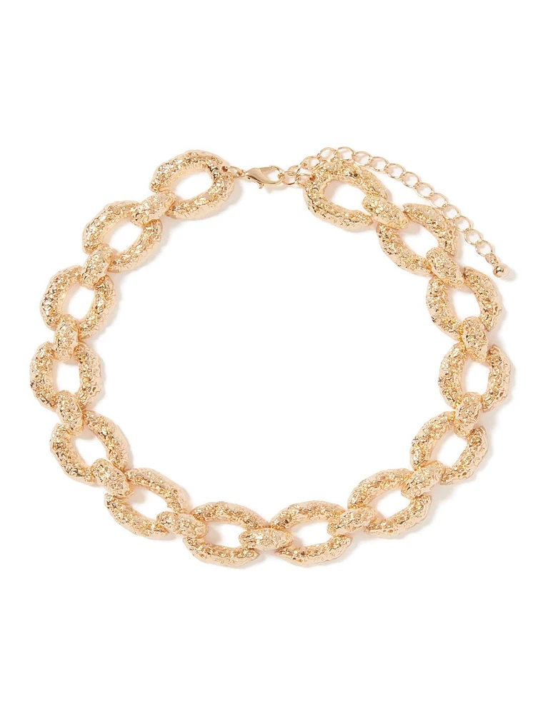 Signature Tabitha Textured Link Necklace - Women's Fashion | Ever New