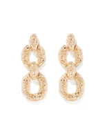 Signature Tabitha Textured Link Earring - Women's Fashion | Ever New