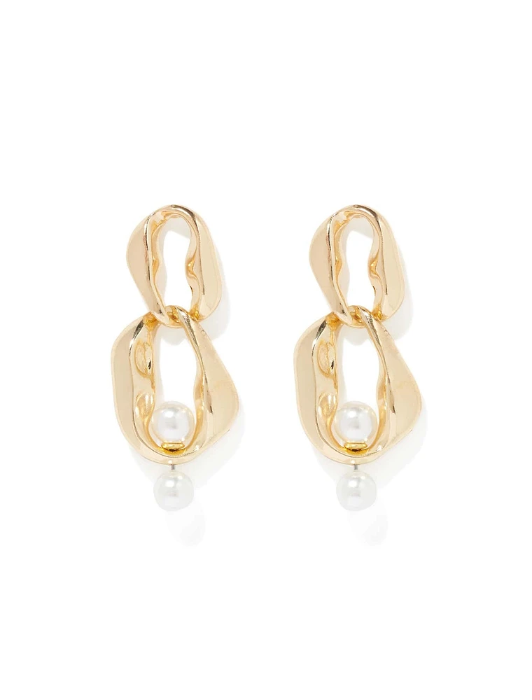 Signature Prue Chain Pearl Drop Earring - Women's Fashion | Ever New