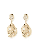 Signature Jenifer Textured Pearl Disc Earring - Women's Fashion | Ever New