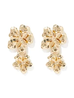 Signature Laila Statement Metal Flower Earring - Women's Fashion | Ever New