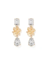 Signature Blythe Glass Flower Drop Earring - Women's Fashion | Ever New