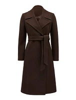 Polly Petite Wrap Coat