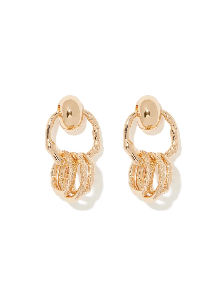 Signature Eleanor Hoop Drop Earring - Women's Fashion | Ever New