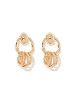 Signature Eleanor Hoop Drop Earring - Women's Fashion | Ever New