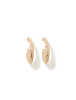 Signature Sienna Curve Hoop Earrings - Women's Fashion | Ever New