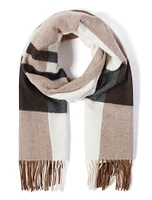 Bryony Check Premium Wool Scarf